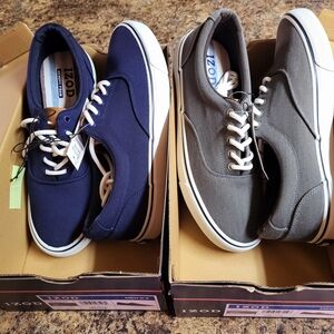 IZOD Men's Sneakers - Blue and Gray